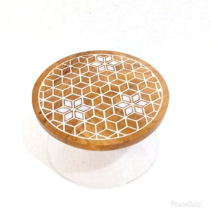 Belles boîtes en bois faites à la main avec incrustation de nacre nouveau-né bébé cadeau boîtes à bijoux en marbre Style animal élégant - Product Image 5