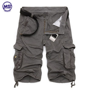 Pantalones cortos informales de algodón para hombre, ropa de marca, pantalones cortos cómodos de camuflaje para el verano - Product Image 3