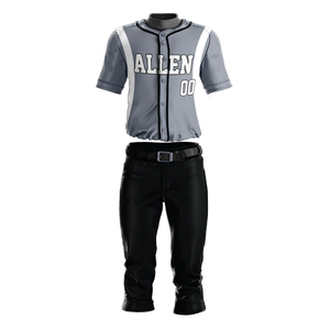 Jerseys de béisbol y softbol de sublimación personalizados de alta calidad | Uniformes deportivos transpirables | Venta al por mayor OEM ODM - Product Image 4