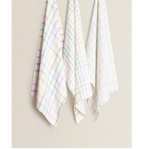 Serviettes de cuisine en coton avec certificat GOTS 100% coton biologique, vente en gros - Product Image 4