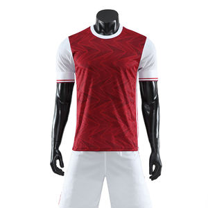 ชุดฟุตบอลแขนสั้นสำหรับผู้ชายพิมพ์ซับลิเมชันตามสั่ง - Product Image 3
