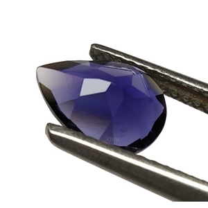 7X10mm poire coupe naturelle IOLITE prix de gros usine de haute qualité pierre précieuse en vrac à facettes par carat IOLITE NATURELLE - Product Image 4
