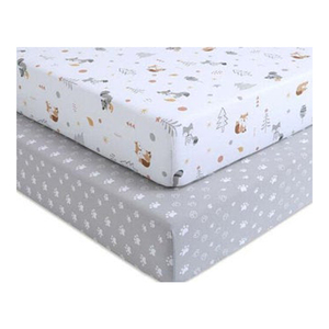 Drap-housse pour berceau de bébé en coton biologique, drap confortable, 100% original - Product Image 1