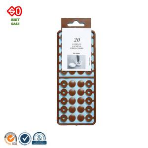 screw flip round screw plastic flip screw top cap - Product Image 1