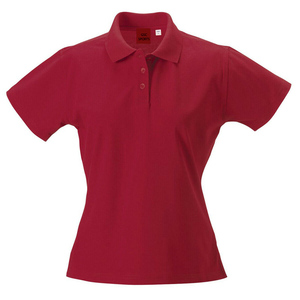 Polo clásico para mujer, camiseta de manga corta, camiseta lisa, ajuste cómodo y Delgado - Product Image 5
