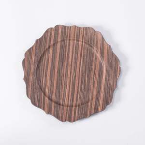 Modern <b>Wooden</b> Charging Plate Kitchenware and Tabletop Decorate <b>Wooden</b> Serving Plate and Customized <b>Sale</b> - Product Image 5