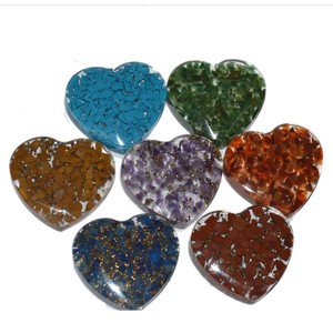 Fournisseur d'Orgonite Chakra Orgone Heart Set : Orgonite Chakra Orgone Heart Set à vendre des produits de guérison de style mascotte - Product Image 1