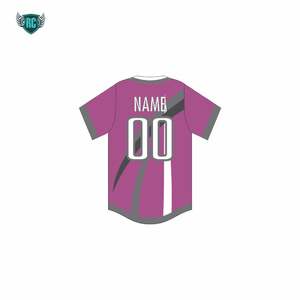 Camiseta de béisbol y sóftbol de camuflaje de diseño liso sublimado de estilo personalizado más vendida, venta al por mayor de ropa de softball, opciones de personalización - Product Image 2
