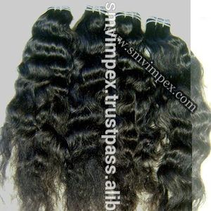 100% Tejido de cabello humano Remy sin procesar. Cabello humano Remy libre de derrames y enredos que teje cabello crudo de la India - Product Image 5