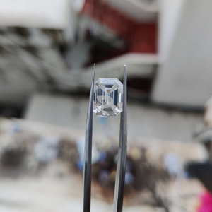 Polished Natural Diamond VVS Clarity DEF Color Loose Fancy Emerald Cut Diamond - Product Image 2