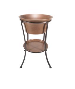 Iron Copper Look Beverage Tub with <b>Tray</b> <b>Ice</b> Bucket Beverage Party Tub - Product Image 6