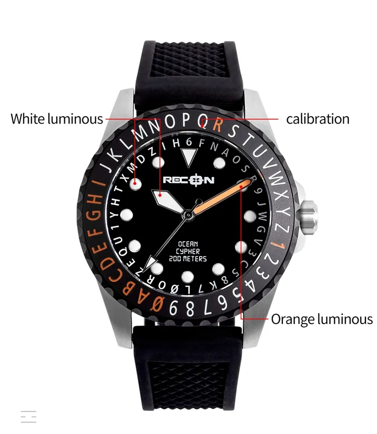 일본 또는 스위스 Movt 사용자 정의 디자인 시계 남자 다이버 실리콘 300Atm 방수 럭셔리 자동 시계