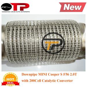 Tubo di scarico OTP Sport Downpipe di scarico ad alto flusso per <span class=keywords><strong>F56</strong></span> <span class=keywords><strong>MINI</strong></span> <span class=keywords><strong>Cooper</strong></span> S con convertitore catalitico a 200 celle - Product Image 4