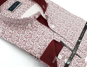 Camisas Popelina Florales para Hombre, Mezcla de Algodón, Ecológicas, Temporada de Primavera, Alta Calidad, Hechas en Turquía - Product Image 2