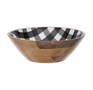 Cuenco de sopa de diseñador hecho a mano con lazo de ensalada de madera de último diseño, cuenco clásico elegante y elegante para servir - Product Image 1