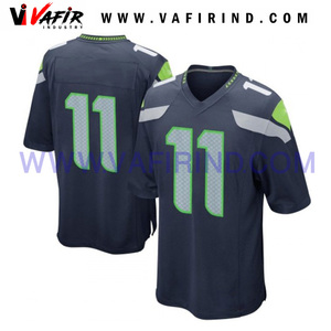 Jersey de Entrenamiento de Fútbol Americano Personalizado Sublimado Hecho en Pakistán para Adultos con Opción de Talla Grande, Uniforme Transpirable de Secado Rápido - Product Image 3