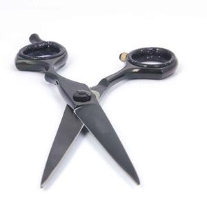 CE ISO approuvé 6.5 \ "noir ciseaux de coiffeur en acier inoxydable coiffure et visage rasoir outils de soins de beauté - Product Image 4