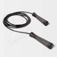 Cuerda de saltar de acero y PVC ponderada INDUSTRIAS ROBUSTAS de alta calidad-Colores/tamaño personalizables unisex Servicio OEM