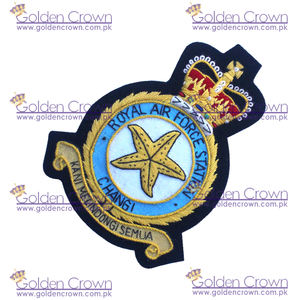 Insigne à coudre Royal Cao brodé Bullion Fabric Design - Product Image 5