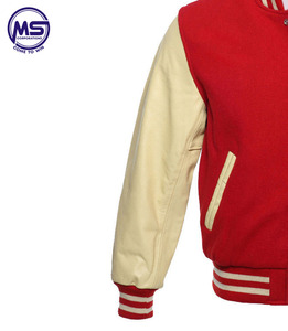 Tùy Chỉnh Bomber Xuống Letterman Áo Khoác Cao Đẳng Bóng Chày Varsity Áo Khoác Cho Nam Giới Phụ Nữ - Product Image 4