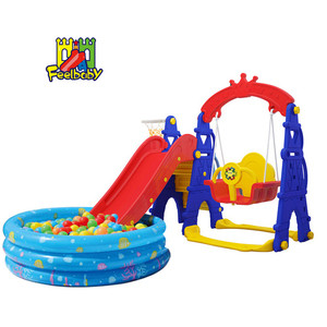 Feelbaby 3-in-1 chút <span class=keywords><strong>Tikes</strong></span> trong nhà Swing và trượt cho trẻ em nhựa vườn và giáo dục Khu dân cư sản phẩm - Product Image 2