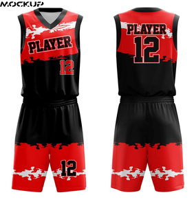 Diseño de uniforme de baloncesto con patrón a rayas, número de nombre personalizado para equipo 2021 - Product Image 6