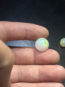 โอปอลเอธิโอเปียที่ไม่ได้รับการรักษาตามธรรมชาติทรงกลมคุณภาพสูง5.60 Cts อัญมณีหลวมกับการเล่นไฟหลายโดย Sadiya International - Product Image 5