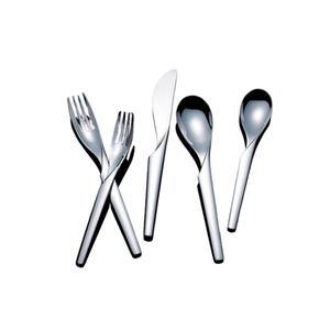Juego de cubertería de acero inoxidable pulido, cuchillo de tenedor y cuchara, fabricante y exportación, elegante y bonito - Product Image 1