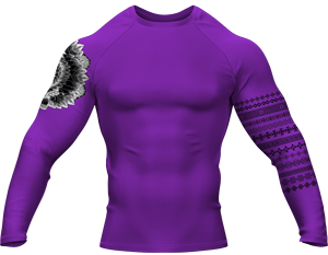 เสื้อรัดรูปแขนยาวสำหรับผู้ชาย,ชุดรัชการ์ดสำหรับใส่ออกกำลังกายแห้งสนิท - Product Image 1