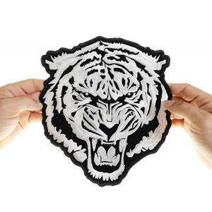 Parches de Tigre Bordados Personalizados Unisex para Reparación de Ropa con Plancha - Product Image 2