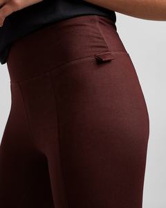 Leggings de Yoga ajourés en Nylon uni pour femmes, Spandex, longueur complète, vente en gros, - Product Image 4