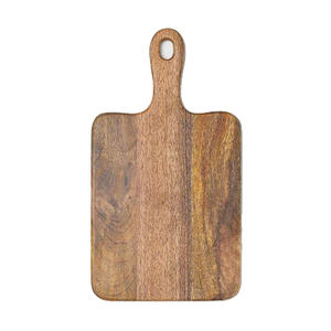 ชุดเขียงหั่นชีสและผลไม้3ชิ้นสีน้ำตาลออกแบบสร้างสรรค์เขียงสำหรับร้านอาหาร - Product Image 2