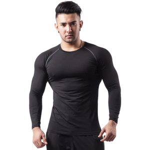 2022 recién llegado, ropa de gimnasio de alta calidad, camisetas de manga larga para hombres jóvenes, ropa deportiva - Product Image 3