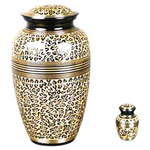 Urnas de Cremación de Latón Fundido de Estilo Americano Antiguo, Ecológicas, para Cenizas Humanas y Entierro - Product Image 1