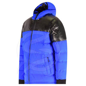 Veste matelassée sur le devant pour homme, blouson décontracté de haute qualité, avec capuche et coquille polie, personnalisé - Product Image 3