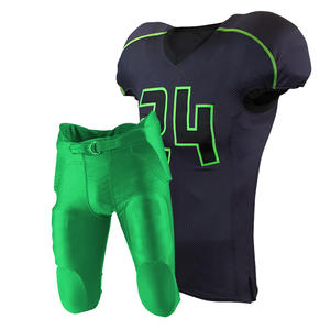 Uniforme de fútbol americano, camisa personalizada de colores, nuevo patrón, venta al por mayor - Product Image 1