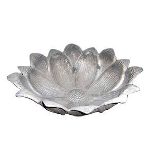 Juego de Tazones de Servir de Acero Inoxidable de Estilo Vintage, Ecológicos, con Diseño de Hojas, Tamaño Personalizado para Decoración del Hogar, India - Product Image 2