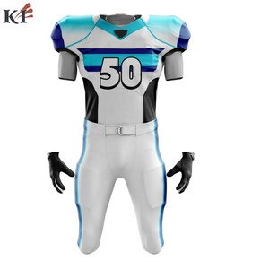 Uniforme de football américain respirant au style unique, design personnalisé pour l'équipe nationale de football, 100 % polyester, USA 2026 - Product Image 5