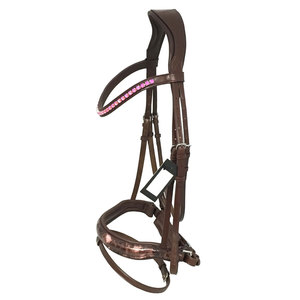OEM ODM Custom Logo Professional Manufactures 100% Top High Quality PU Leather Horse Riding Bridle With <b>Cheap</b> Price - Product Image 1