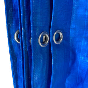 Bâche à carreaux tressée, protection solaire, étanche, options de taille, fabriqué au Vietnam - Product Image 4