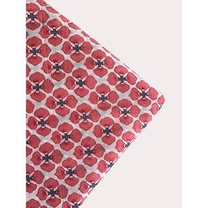 Tela con estampado de bloques a mano de algodón indio, ropa de mujer, costura, cortinas para correr, ropa de dormir, Saris, decoración del hogar, zapatos de punto para bodas - Product Image 4