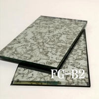 Grandes feuilles de miroirs antiques, de haute qualité, effet antique