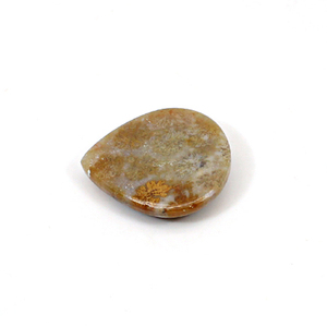 ปะการังธรรมชาติ22X20มม. หัวใจ Cabochon 3 Gms อัญมณีหลวมสำหรับทำเครื่องประดับ - Product Image 2