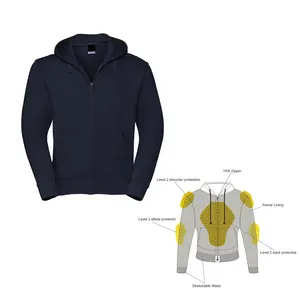 Ce Goedgekeurd Modieuze Motorbike Beschermende Fleece Hoodies Voor Unisex, Beste Hoodies In Europese Stijl, Prime Bescherming