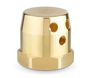 La meilleure buse en laiton de qualité pour tuyau d'incendie finition chromée ou laiton équipement et accessoires de lutte contre l'incendie par le fabricant Jamnagar - Product Image 1