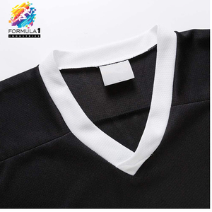 เสื้อฮอกกี้น้ำแข็ง ดีไซน์ใหม่ คุณภาพดีที่สุด ระดับอุตสาหกรรม Formula1 รับสั่งทำชื่อทีม สำหรับผู้ใหญ่ทุกเพศ บริการ OEM มีจำหน่าย - Product Image 3