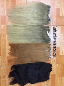 Extensions de cheveux à clipser - Cheveux humains bruts - Cheveux vierges Remy - Très épais - Lisses et soyeux - 110g par clip - Origine Vietnam - Product Image 3