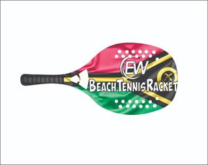 Raqueta de Tenis Playa y Pádel Personalizada con Empuñadura de Fibra de Carbono, Peso 320-340g, Longitud 50cm, Logotipos y Combinaciones de Colores - Product Image 6