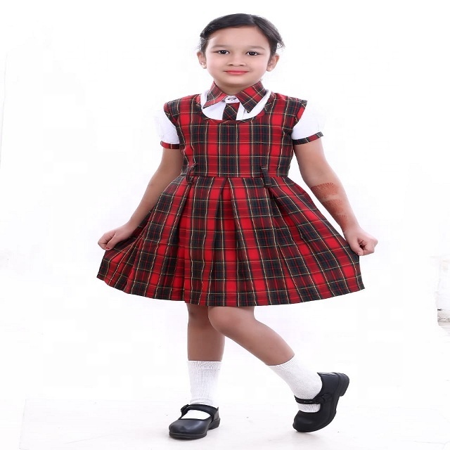 open lace back dress Trotter Street Kids Girls Football Cheer Uniform Dress