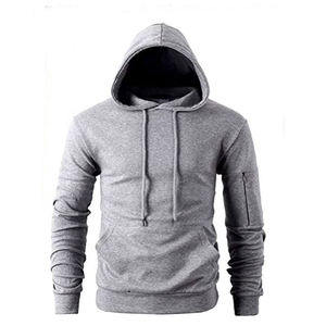 Sweat-shirt décontracté élégant pour hommes, sweat-shirt à capuche uni à sublimation avec logo personnalisé, 100% coton, jogging d'hiver, vêtements de sport de course, créateur 3D - Product Image 1